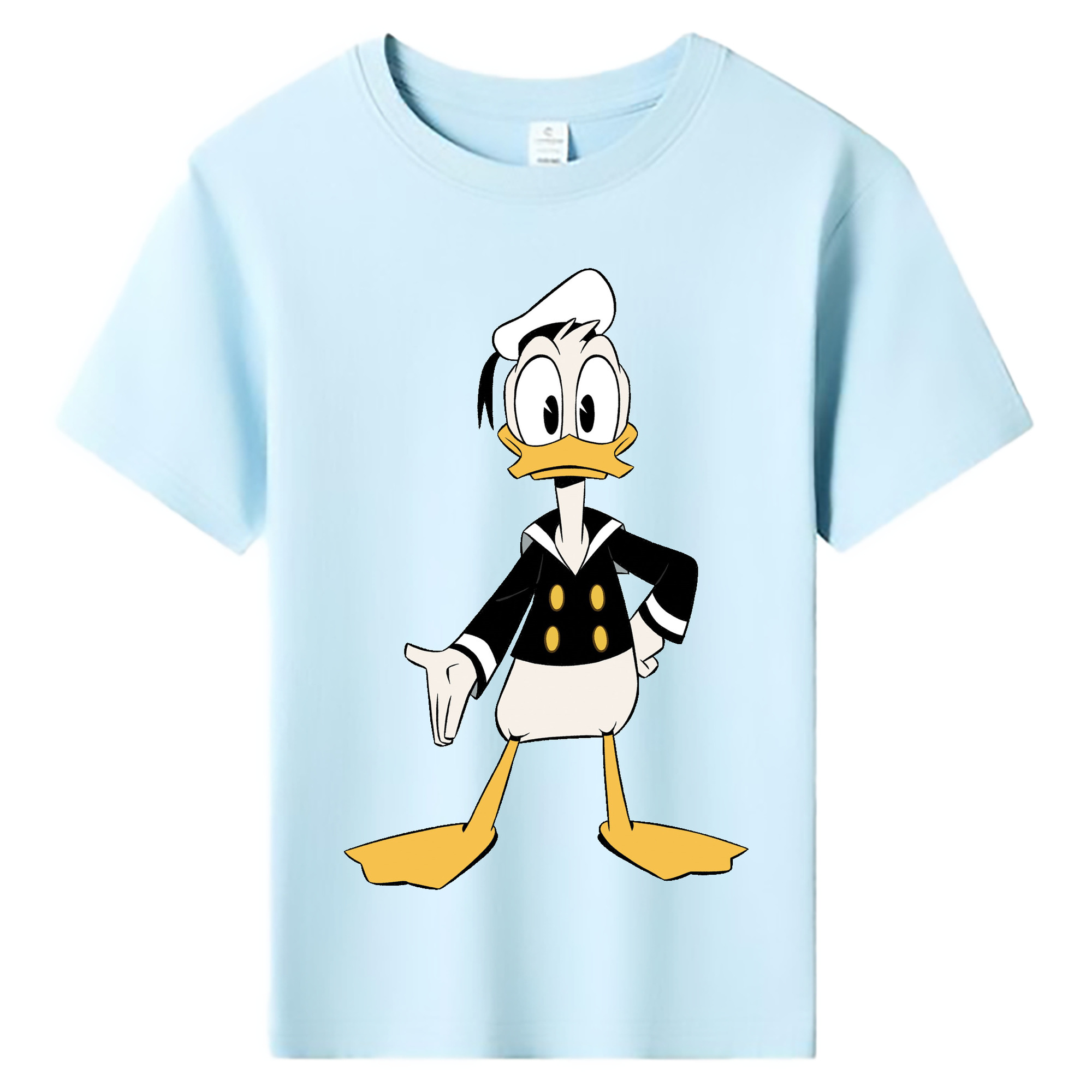 ミッキーマウス Mickey Mouse 綿100％キッズTシャツ（フロントプリント）